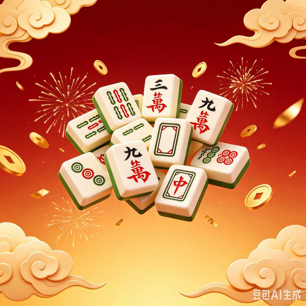 stable print mahjong set