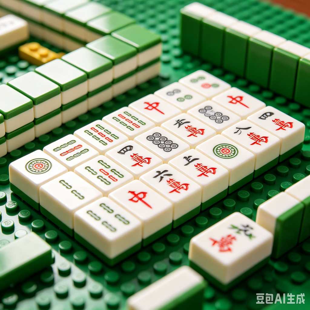 acrylic mahjong set