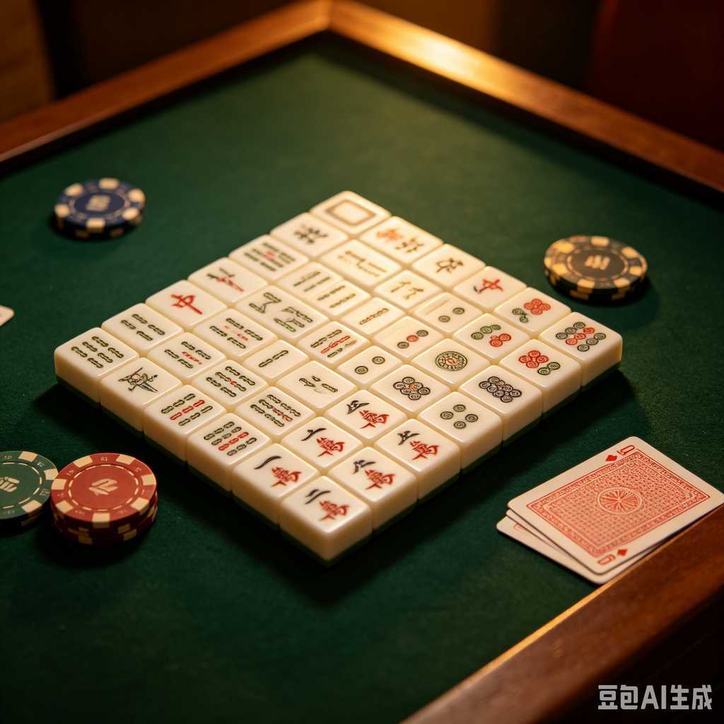 fine carving mahjong set